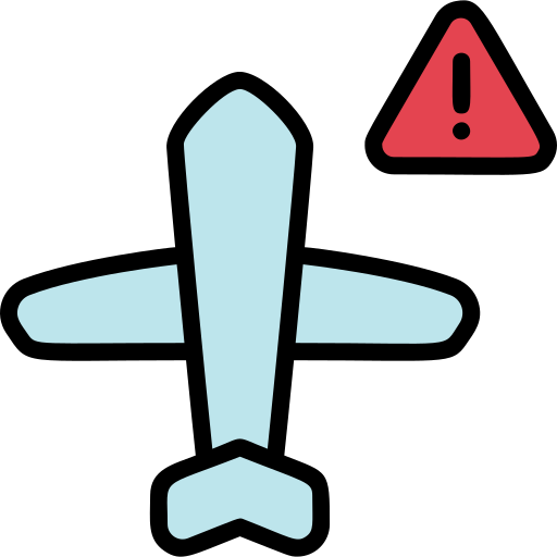 No flight Generic Outline Color icon