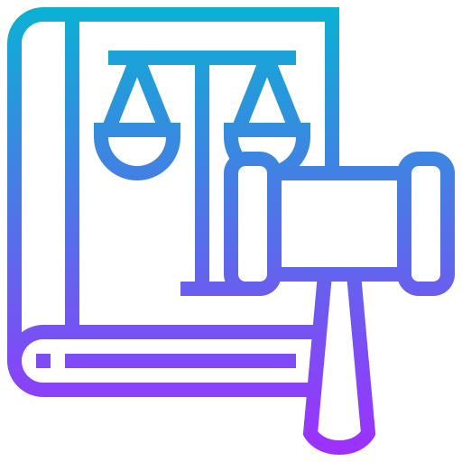 Law Meticulous Gradient icon