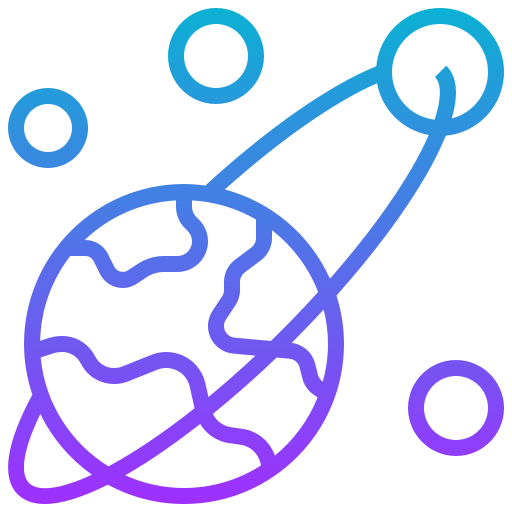 orbit Meticulous Gradient icon