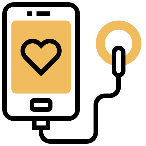 医療アプリ Meticulous Yellow shadow icon