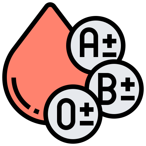 Blood type Meticulous Lineal Color icon