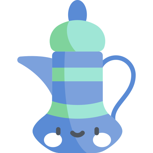 Teapot Kawaii Flat icon