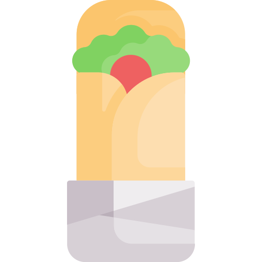 burrito Special Flat ikona