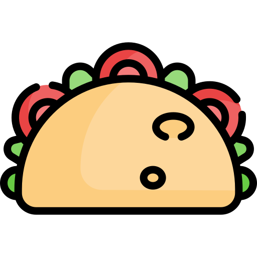 taco Special Lineal color icon