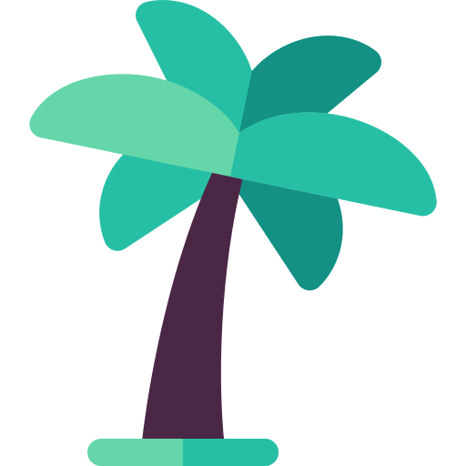 Date palm Basic Rounded Flat icon