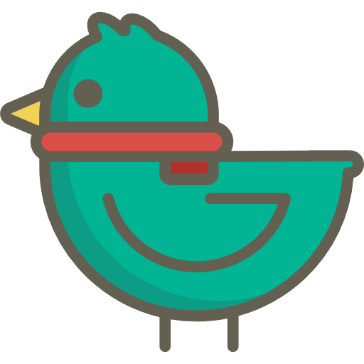 ptak Special Lineal color ikona