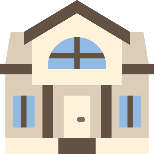 Mansion Basic Miscellany Flat icon