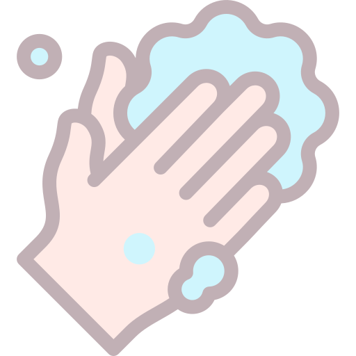 手を洗う Detailed color Lineal color icon