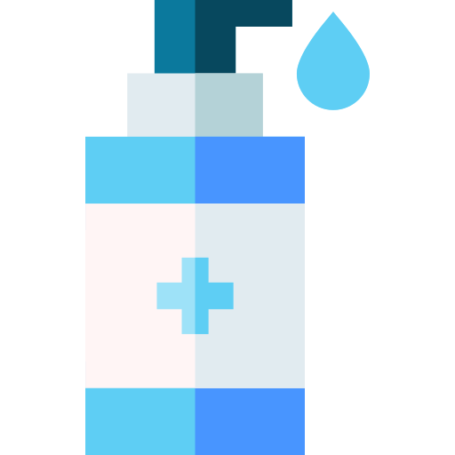 Disinfectant Basic Straight Flat icon