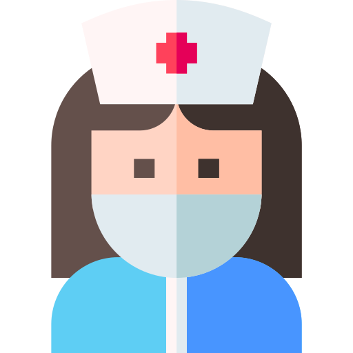 infermiera Basic Straight Flat icona