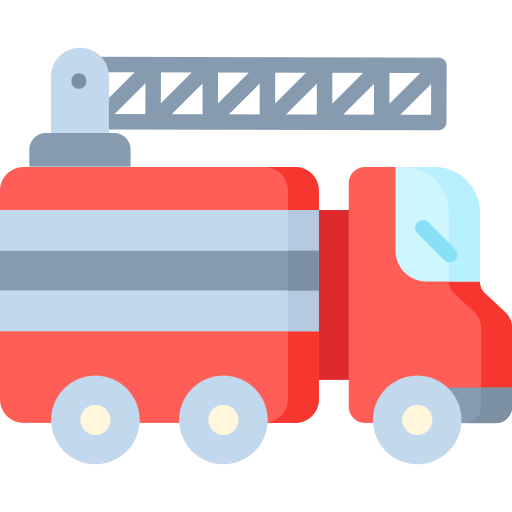 camion de pompier Special Flat Icône
