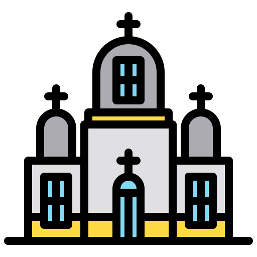 Церковь xnimrodx Lineal Color иконка