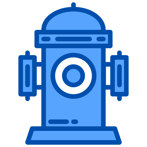 Fire hydrant xnimrodx Blue icon