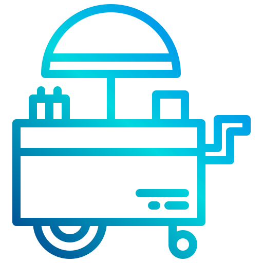 푸드 트럭 xnimrodx Lineal Gradient icon