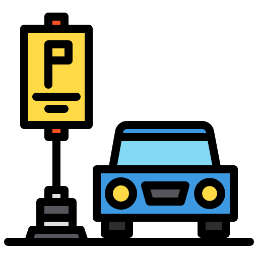 parkplatz xnimrodx Lineal Color icon