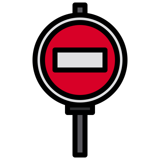 交通標識 xnimrodx Lineal Color icon