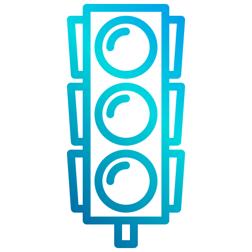 Traffic light xnimrodx Lineal Gradient icon