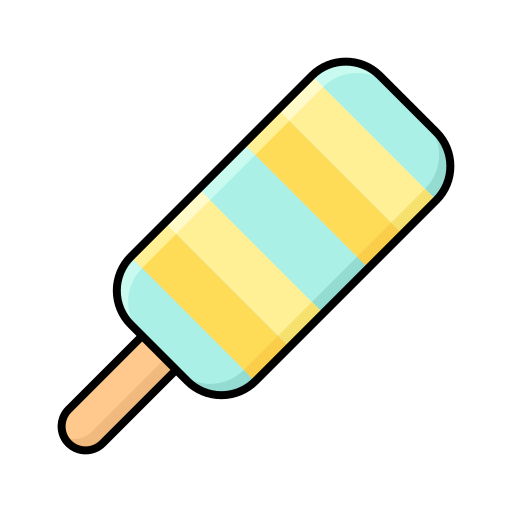 ijs pop Generic Outline Color icoon