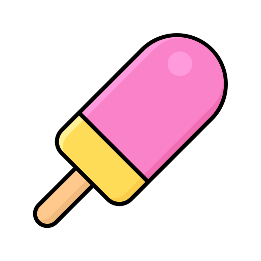Ледяной поп Generic Outline Color иконка