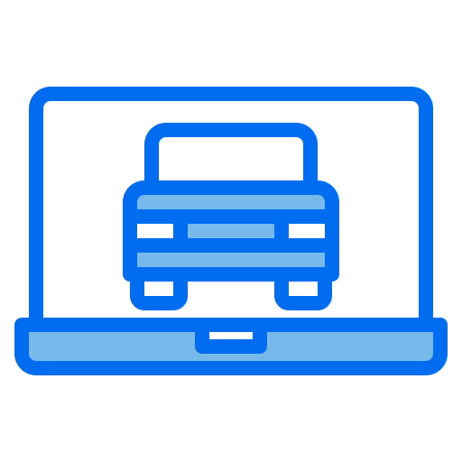 Laptop Payungkead Blue icon