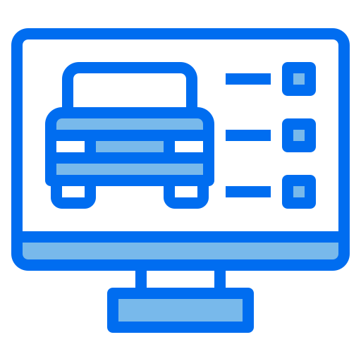 Car service Payungkead Blue icon