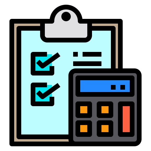 Accounting Payungkead Lineal Color icon