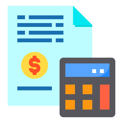 Accounting Payungkead Flat icon