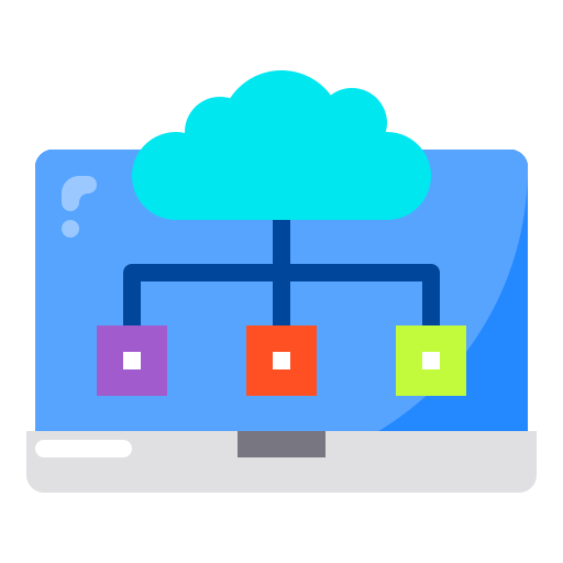 Networking Payungkead Flat icon