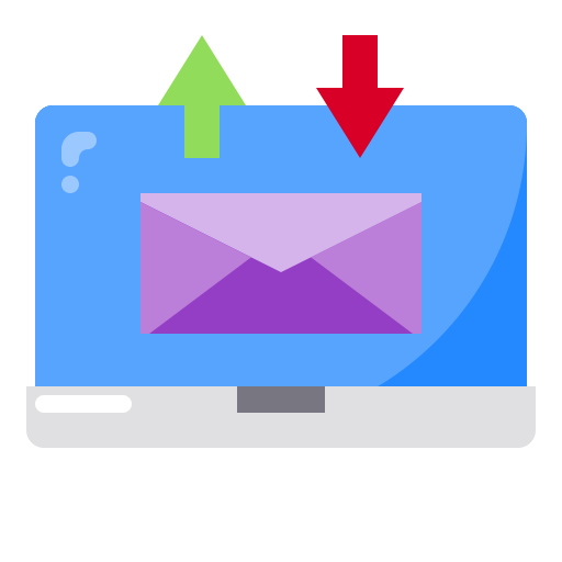 Email Payungkead Flat icon