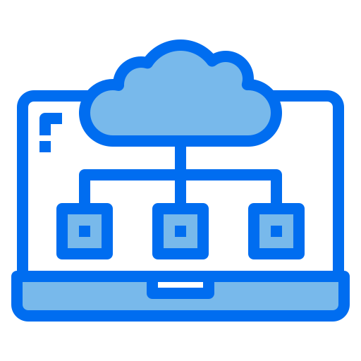 Networking Payungkead Blue icon