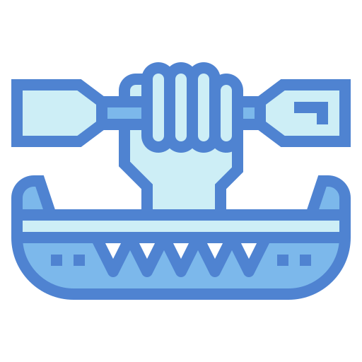 canotaje Generic Blue icono