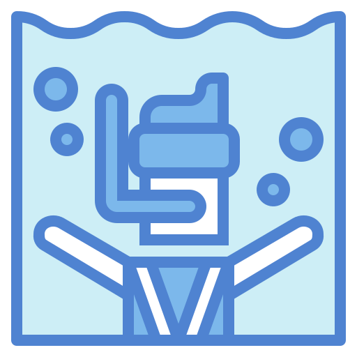ダイビング Generic Blue icon