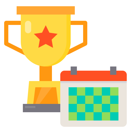 Trophy Payungkead Flat icon