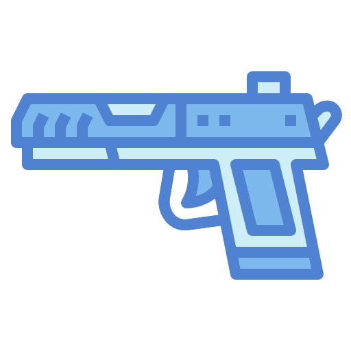 arma da fuoco Generic Blue icona