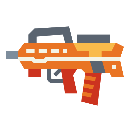 Shotgun Smalllikeart Flat icon