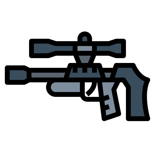 Gun Smalllikeart Lineal Color icon