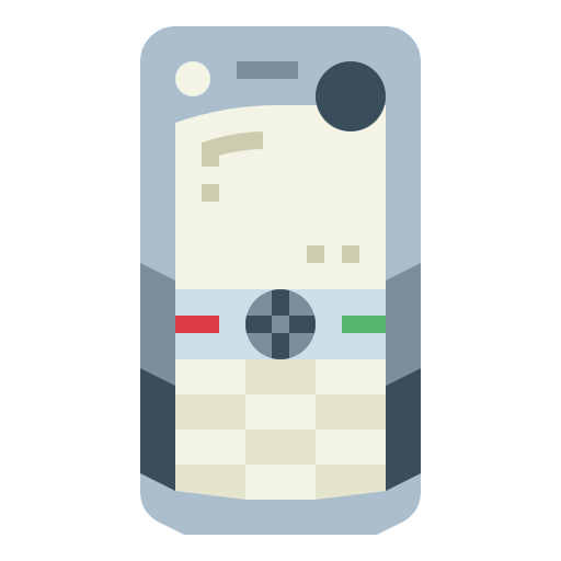 telefon komórkowy Smalllikeart Flat ikona