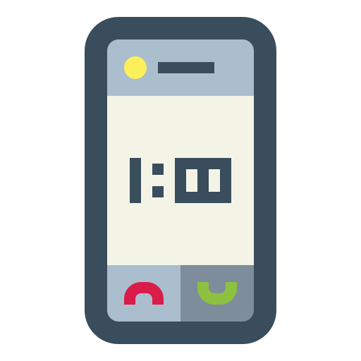 携帯電話 Smalllikeart Flat icon
