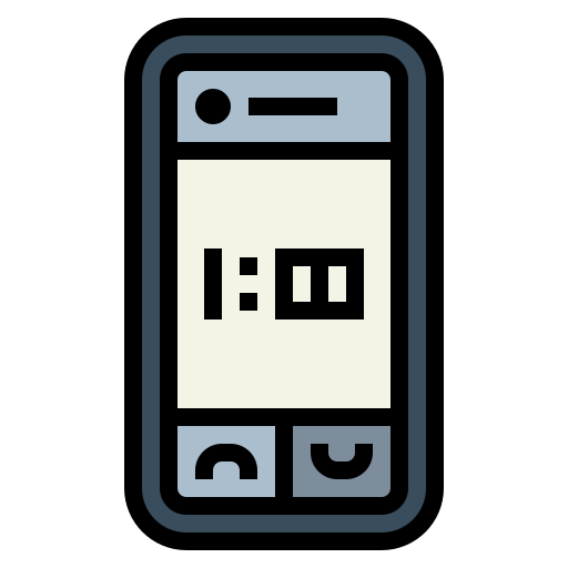 携帯電話 Smalllikeart Lineal Color icon