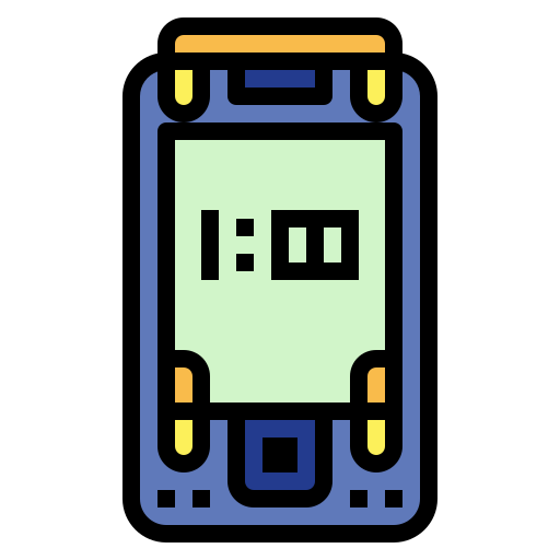 telefon komórkowy Smalllikeart Lineal Color ikona