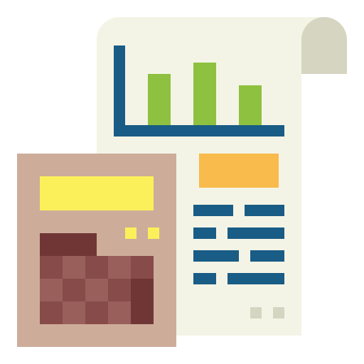 Accounting Smalllikeart Flat icon
