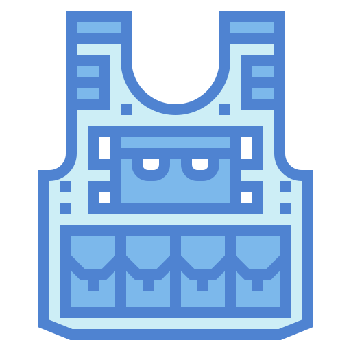 kogelvrij vest Generic Blue icoon