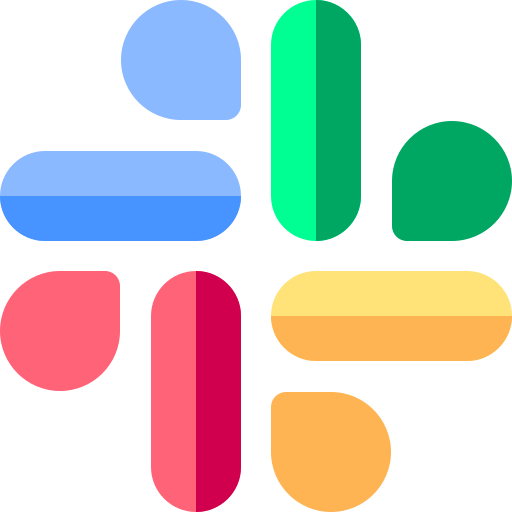 slack Basic Rounded Flat Ícone