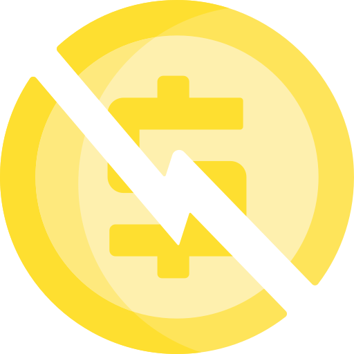 Bankruptcy Special Flat icon