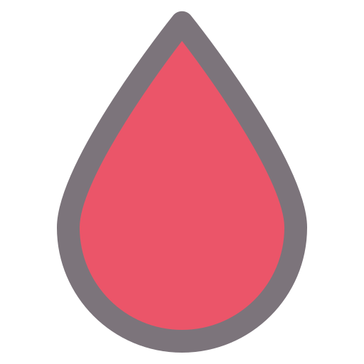Blood Generic Outline Color icon