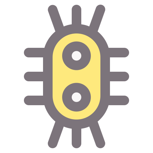 virus Generic Outline Color icon