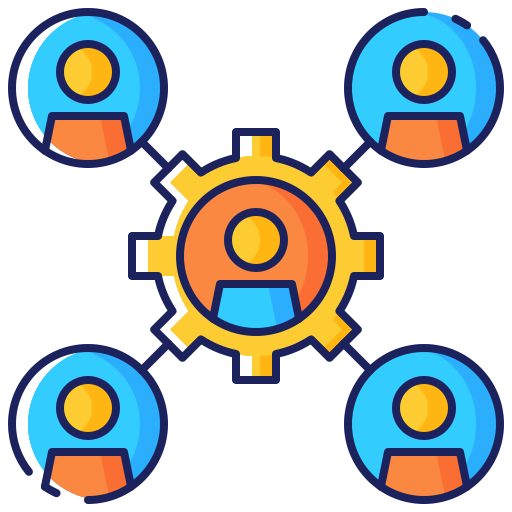 Leadership Generic Color Omission icon