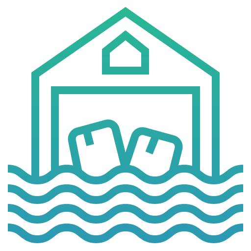홍수 Generic Gradient icon