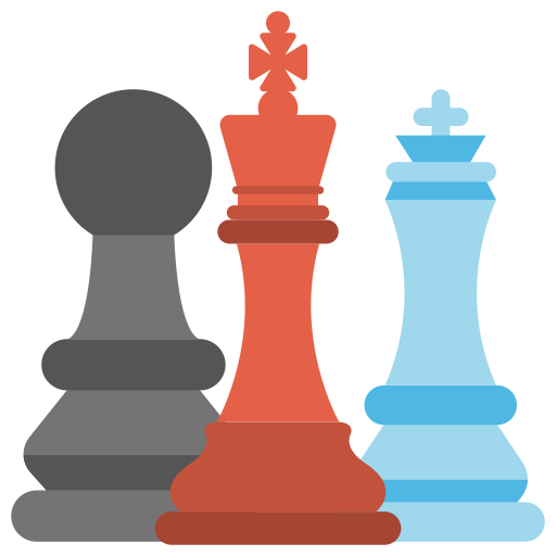 Шахматные фигуры Generic Flat иконка