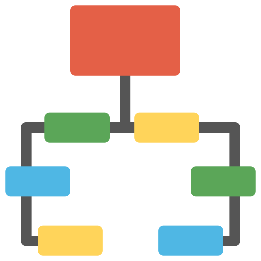 Hierarchy Generic Flat icon